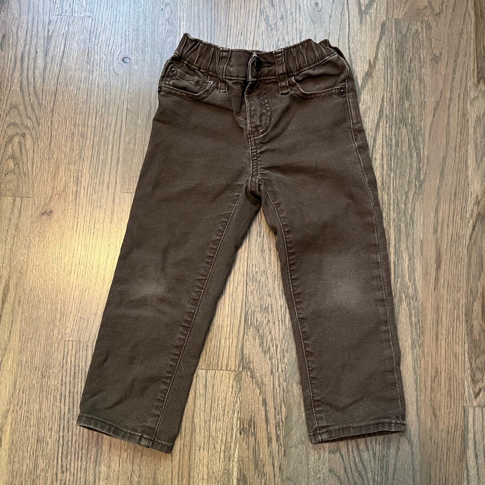 GAP Brown Jeans Straight-Leg